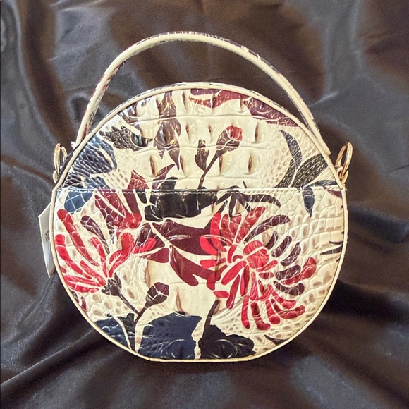 Brahmin Multicolor Floral Round Bag - Picture 3 of 7
